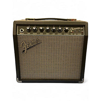 Used Fender Champion 20 Guitar Combo Amp