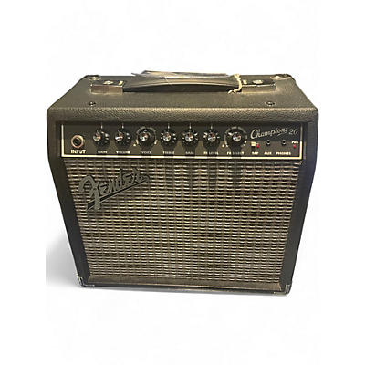 Used Fender Champion 20 Guitar Combo Amp