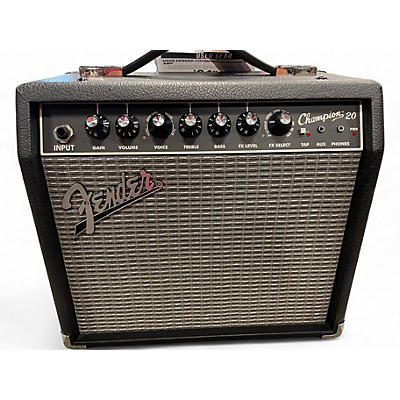 Used Fender Champion 20 Guitar Combo Amp