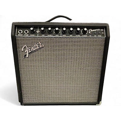 Used Fender Champion 40 Guitar Combo Amp