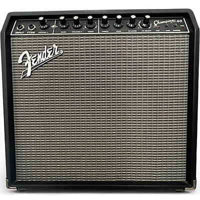 Used Fender Champion 40 Guitar Combo Amp