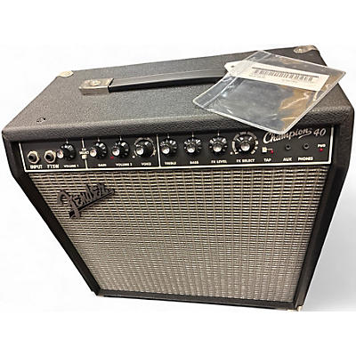 Used Fender Champion 40 Guitar Combo Amp