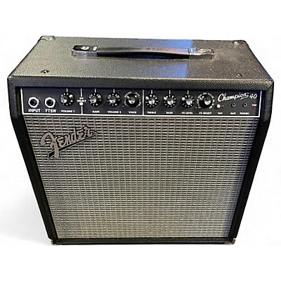 Used Fender Champion 40 Guitar Combo Amp