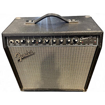 Used Fender Champion 40 Guitar Combo Amp
