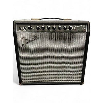 Used Fender Champion 40 Guitar Combo Amp