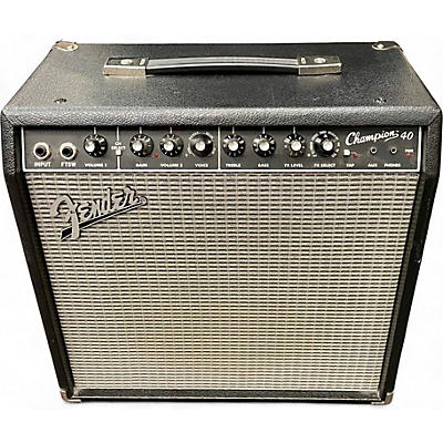 Used Fender Champion 40 Guitar Combo Amp