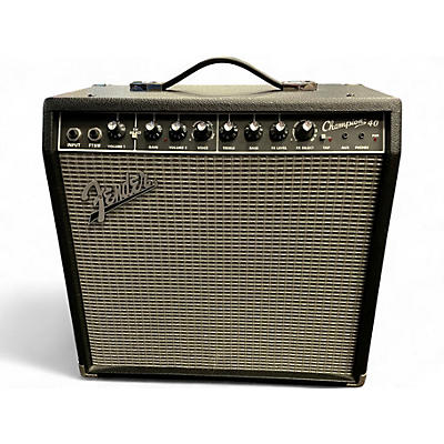 Used Fender Champion 40 Guitar Combo Amp