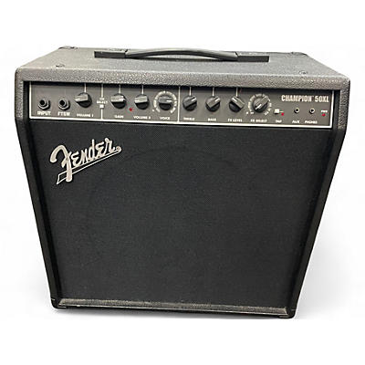 Used Fender Champion 50XL 1x12 Guitar Combo Amp