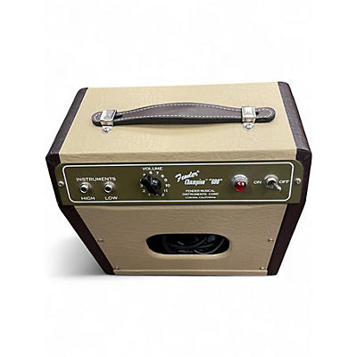 Used Fender Champion 600 5W 1X6 Tube Guitar Combo Amp
