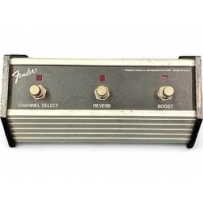 Used Fender Channel Reverb Boost 3 Button Footswitch