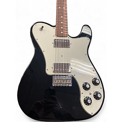 Used Fender Chris Shiflett Telecaster Deluxe Black Solid Body Electric Guitar