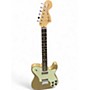 Used Fender Chris Shiflett Telecaster Deluxe GOLD Solid Body Electric Guitar GOLD