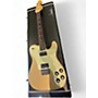 Used Fender Chris Shiflett Telecaster Deluxe Gold Solid Body Electric Guitar Gold