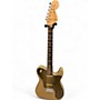 Used Fender Chris Shiflett Telecaster Deluxe Gold Solid Body Electric Guitar Gold