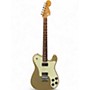 Used Fender Chris Shiflett Telecaster Deluxe Gold Solid Body Electric Guitar Gold