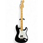 Used Fender Clapton Stratocaster Black Solid Body Electric Guitar Black