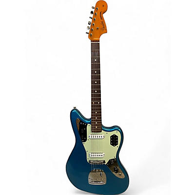 Used Fender Classic '60s Jaguar Blue Solid Body Electric Guitar