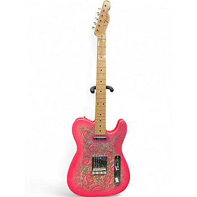 Used Fender Classic '69 Pink Paisley Telecaster Pink Paisley Solid Body Electric Guitar