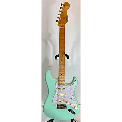 Fender Used Fender Classic Player '50s Stratocaster Surf Green Solid Body Electric Guitar