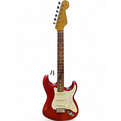 Used Fender Classic Player '60s Stratocaster Candy Apple Red Solid Body Electric Guitar