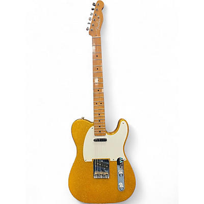 Used Fender Classic Player Baja Telecaster Metallic Gold Solid Body Electric Guitar