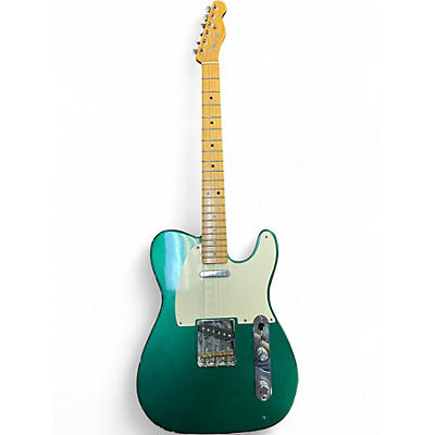 Used Fender Classic Player Baja Telecaster Metallic Green Solid Body Electric Guitar
