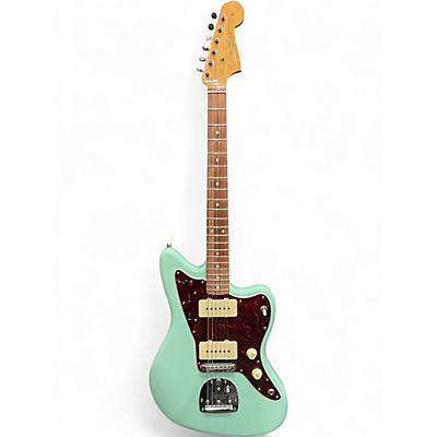 Used Fender Classic Player Jazzmaster Special Surf Green Solid Body Electric Guitar