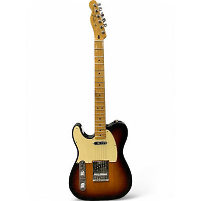 Used Fender Classic Player Telecaster Deluxe Left Handed 2 Color Sunburst Electric Guitar