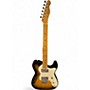 Used Fender Classic Player Telecaster Thinline Deluxe 3 Color Sunburst Hollow Body Electric Guitar 3 Color Sunburst