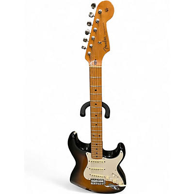 Used Fender Classic Series 1950S Stratocaster 2 Tone Sunburst Solid Body Electric Guitar
