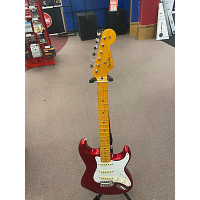 Used Fender Classic Series 1950S Stratocaster Candy Apple Red Solid Body Electric Guitar