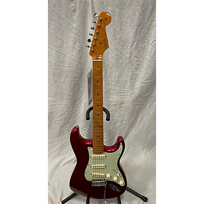 Fender Used Fender Classic Series '50s Stratocaster Lacquer Candy Apple Red Solid Body Electric Guitar