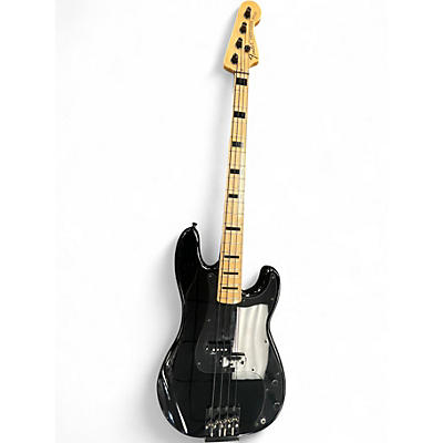 Used Fender Classic Series '70s Precision Bass Black Electric Bass Guitar