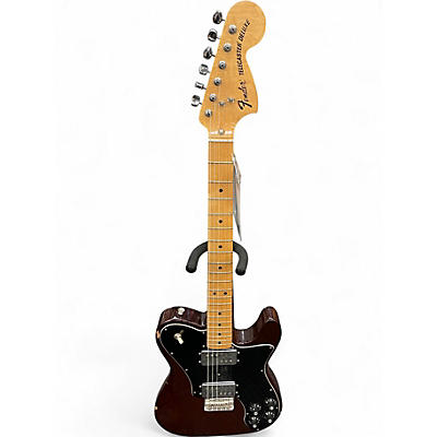 Used Fender Classic Series '70s Telecaster Deluxe Brown Solid Body Electric Guitar