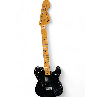 Fender Used Fender Classic Series '72 Telecaster Deluxe Black Solid Body Electric Guitar