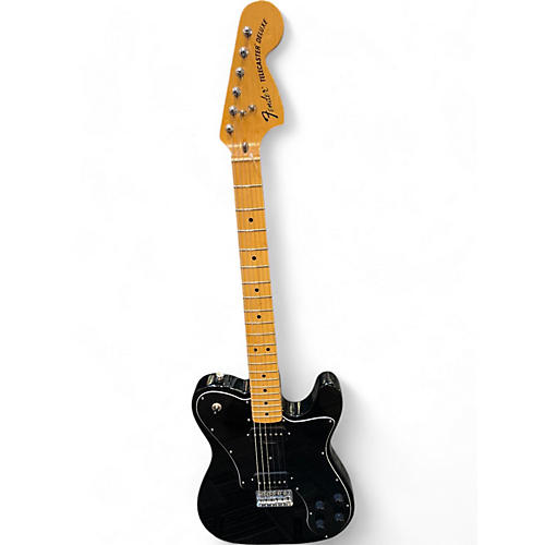 Fender Used Fender Classic Series '72 Telecaster Deluxe Black Solid Body Electric Guitar Black