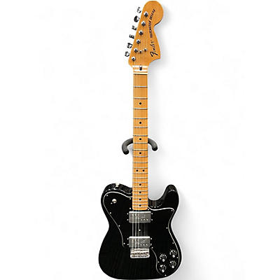 Used Fender Classic Series '72 Telecaster Deluxe Black Solid Body Electric Guitar