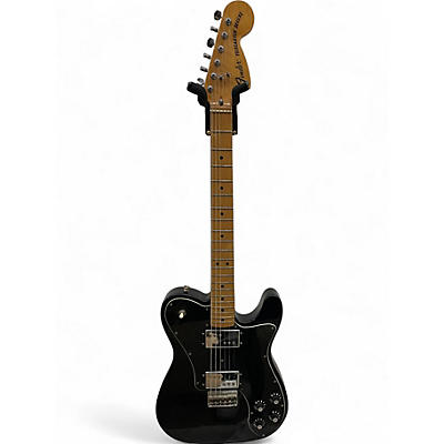 Used Fender Classic Series '72 Telecaster Deluxe Black Solid Body Electric Guitar