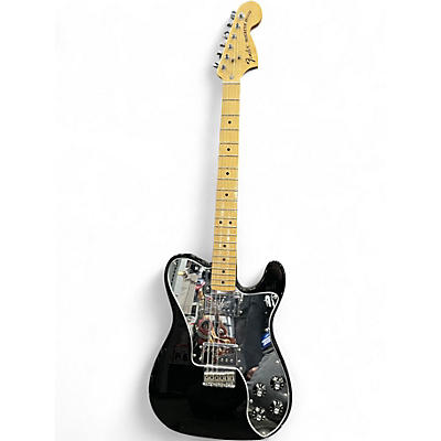 Used Fender Classic Series '72 Telecaster Deluxe Black Solid Body Electric Guitar