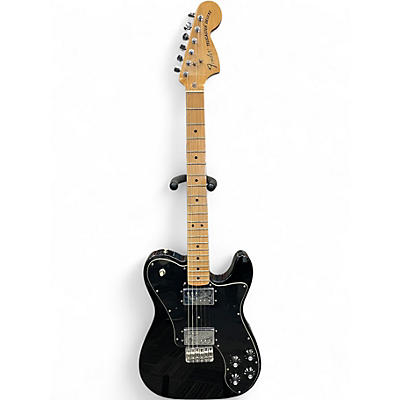 Used Fender Classic Series '72 Telecaster Deluxe Black Solid Body Electric Guitar
