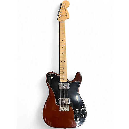 Used Fender Classic Series '72 Telecaster Deluxe Walnut Stain Solid Body Electric Guitar Walnut Stain