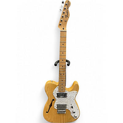 Used Fender Classic Series '72 Telecaster Thinline Natural Hollow Body Electric Guitar