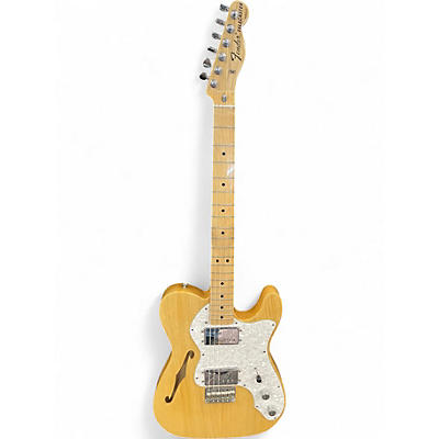 Used Fender Classic Series '72 Telecaster Thinline Natural Hollow Body Electric Guitar