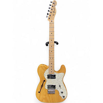 Used Fender Classic Series '72 Telecaster Thinline Natural Hollow Body Electric Guitar