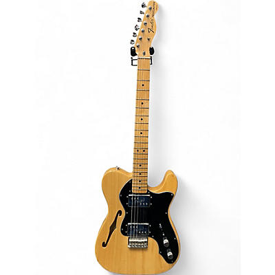 Used Fender Classic Series '72 Telecaster Thinline Natural Hollow Body Electric Guitar