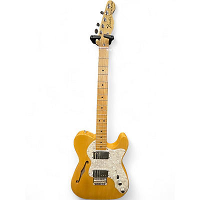 Used Fender Classic Series '72 Telecaster Thinline Natural Hollow Body Electric Guitar