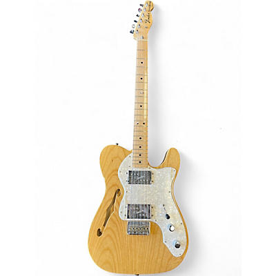 Used Fender Classic Series '72 Telecaster Thinline Natural Hollow Body Electric Guitar