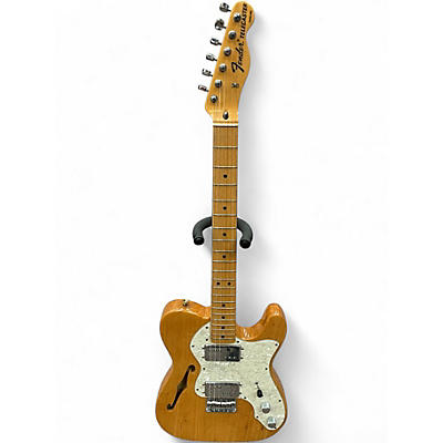 Used Fender Classic Series '72 Telecaster Thinline Natural Hollow Body Electric Guitar