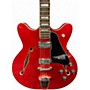 Used Fender Coronado 2 Red Hollow Body Electric Guitar Red