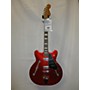 Used Fender Used Fender Coronado Candy Apple Red Hollow Body Electric Guitar Candy Apple Red